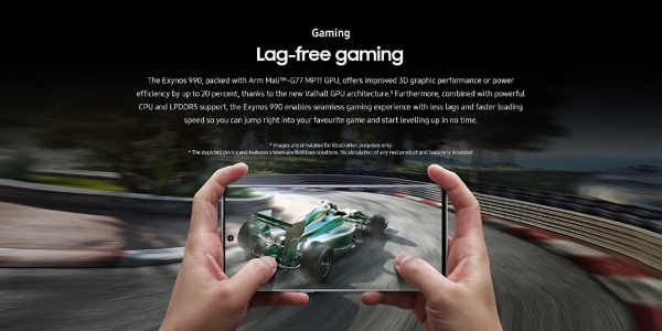 so sánh chip exynos 990 và snapdragon 865