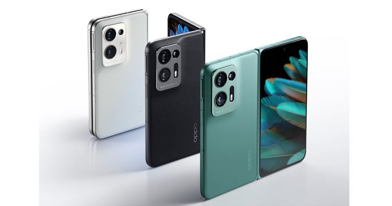 Rò rỉ thiết kế OPPO Find N3 với màn hình đục lỗ dạng gập ngang như cuốn sách và cụm 3 camera hình tròn lớn ở mặt sau