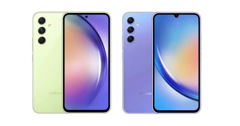Thiết kế Samsung Galaxy A34 5G và A54 5G lộ diện rõ nét trong loạt ảnh render mới