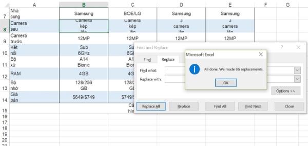 xuống dòng trong excel
