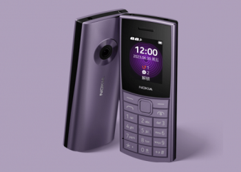 Nokia 110 4G (2023) ra mắt với thiết kế hiện đại, màu tím bắt mắt hơn iPhone 12