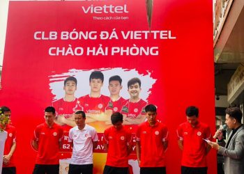 Sáng nay, Viettel FC giao lưu cùng khán giả Hải Phòng tại Viettel Store