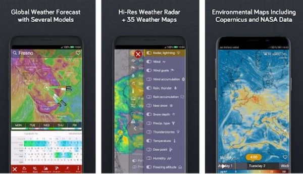 app dự báo thời tiết chính xác nhất