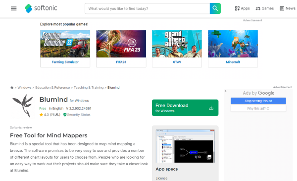 App vẽ sơ đồ tư duy trên máy tính