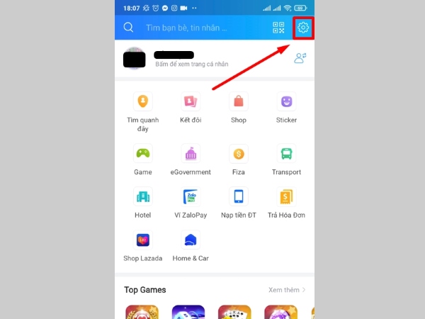 bật mini chat Zalo trên iPhone