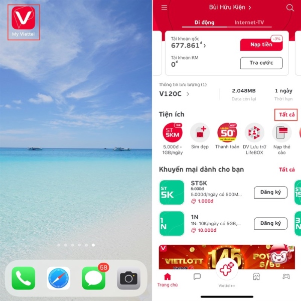 đăng ký SIM chính chủ Viettel