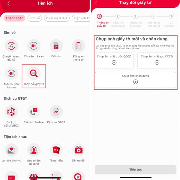 đăng ký SIM chính chủ Viettel