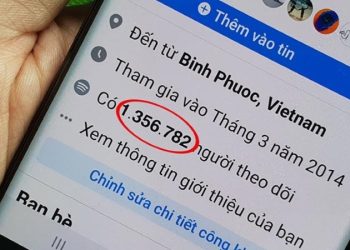 Cách ẩn số người theo dõi trên Facebook