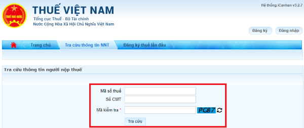 cách kiểm tra mã số thuế cá nhân