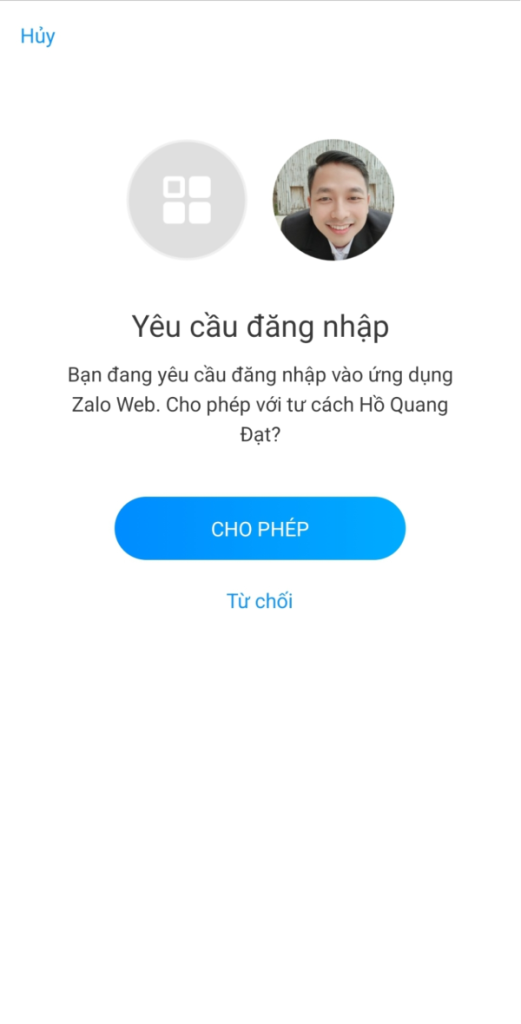 đăng ký Zalo Business