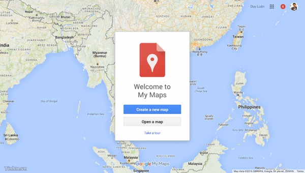 đo khoảng cách trên Google Maps