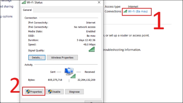kết nối 2 máy tính