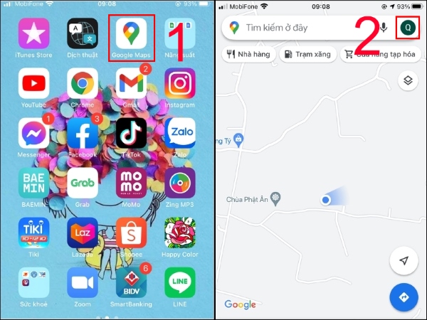 bản đồ ngoại tuyến cho iphone