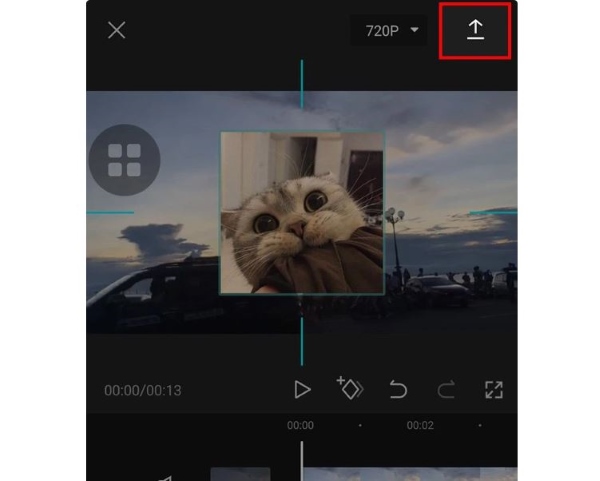 cách ghép 2 video thành 1 trên capcut