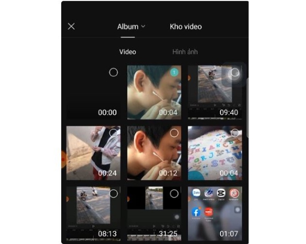 cách ghép 2 video thành 1 trên capcut
