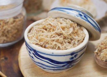 Cách làm ruốc bằng máy xay sinh tố bông, mềm, thơm ngon