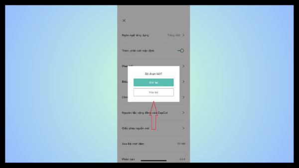 cách lưu video capcut không có logo