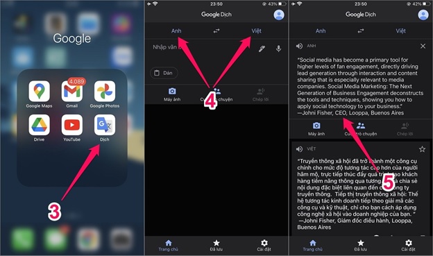 Cách dịch file PDF trên điện thoại iPhone/Android