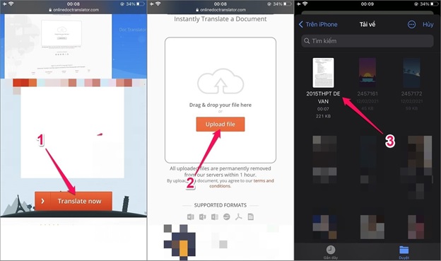 Cách dịch file PDF trên điện thoại iPhone/Android