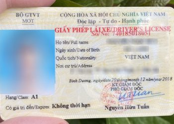 Cách kiểm tra bằng lái xe thật, giả đơn giản
