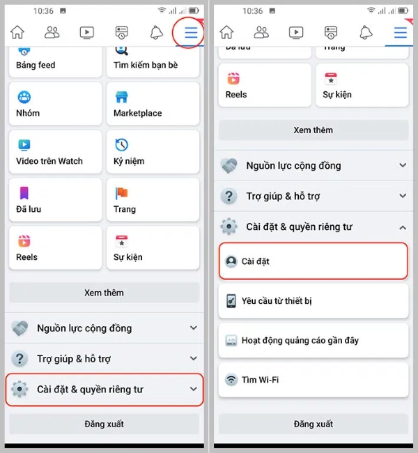 đổi tên Facebook