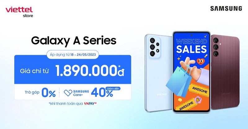 Điện thoại 4G mới của bạn – Samsung Galaxy giá chỉ từ 1.890.000 đồng