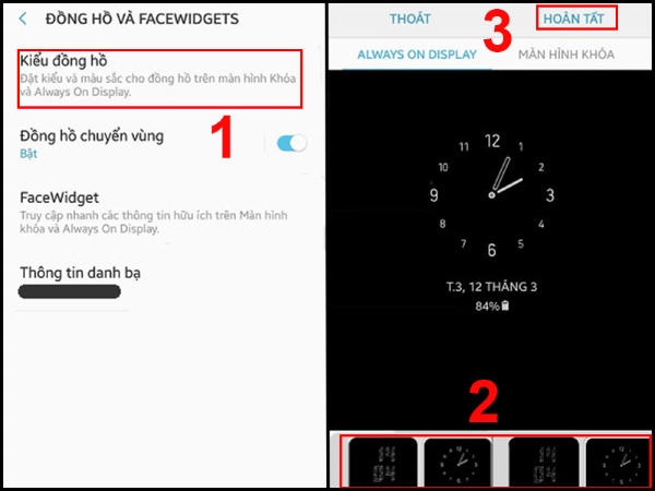 always on display samsung