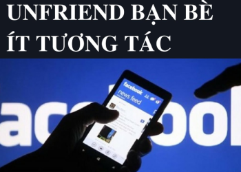 Cách lọc bạn bè không tương tác trên Facebook