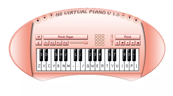 HS Virtual Piano là một ứng dụng tự học piano trực tuyến miễn phí