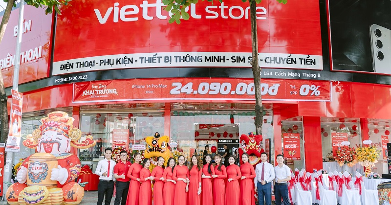 Tưng bừng khai trương siêu thị Viettel Store tại Vũng Tàu – 100% tặng quà cực chất