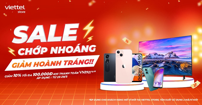 Sale chớp nhoáng – Giảm hoành tráng