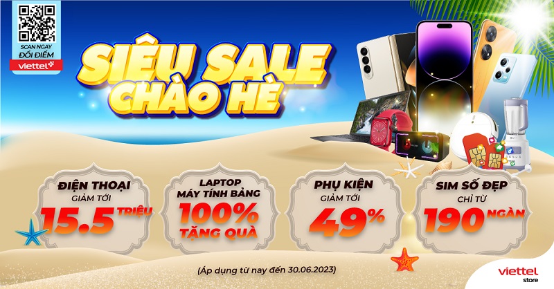 Siêu sale chào hè – Điện thoại giảm tới 15,5 triệu đồng
