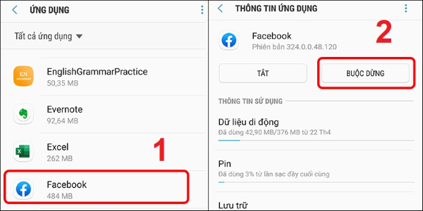 Cách tắt ứng dụng chạy ngầm trên Samsung