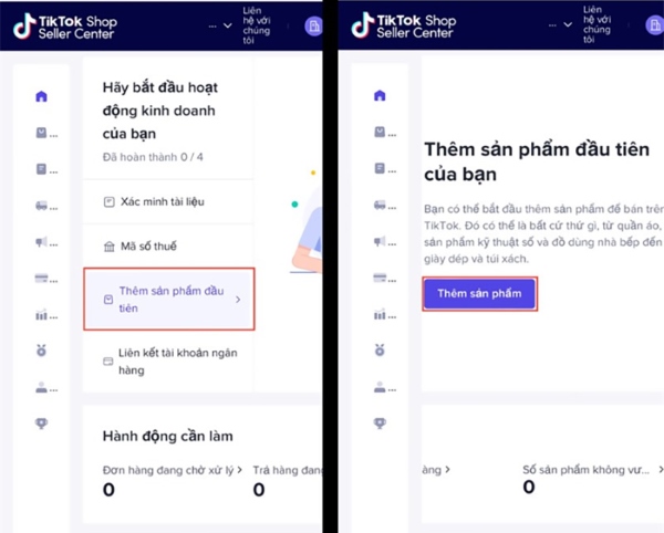 Cách đăng nhập Tiktok Shop