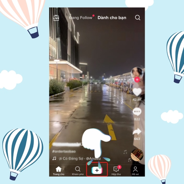 Cách live trên tiktok