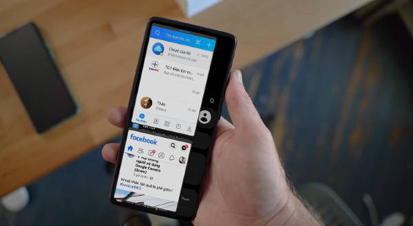 Cách mở 2 ứng dụng trên samsung