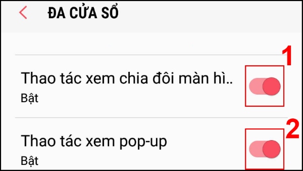 Cách mở 2 ứng dụng trên samsung