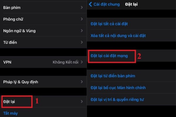 Lỗi sim không có dịch vụ trên iPhone