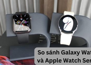so sánh galaxy watch 4 và apple watch 6
