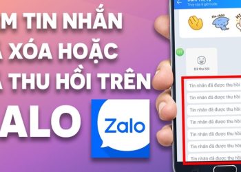Cách đọc lại tin nhắn đã thu hồi trên Zalo đơn giản