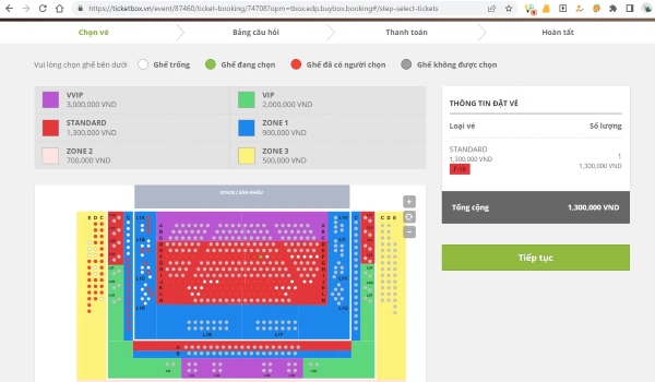 cách mua vé concert blackpink