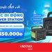 Nâng cấp cuộc chơi khi mua Trạm sạc di động Pisen tặng ngay Mic hát karaoke trị giá 1.350.000đ
