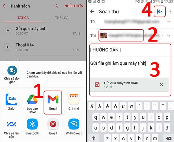 Ứng dụng ghi âm trên samsung