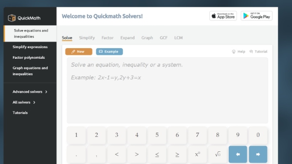 App giải toán cao cấp