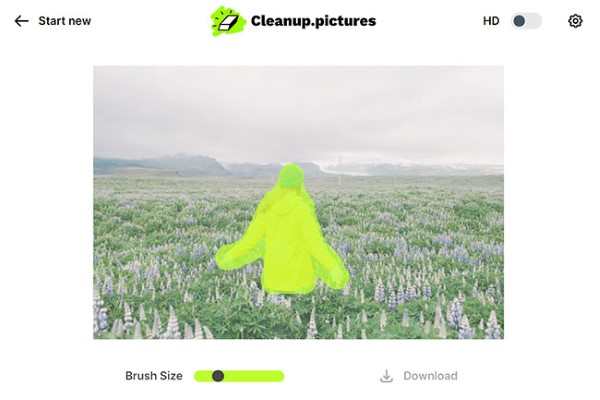 xóa vật thể khỏi ảnh online