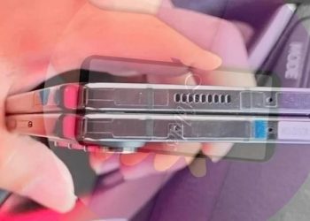 Ảnh thực tế của Galaxy Z Fold5 lộ diện với thiết kế bản lề mới và cụm camera sau