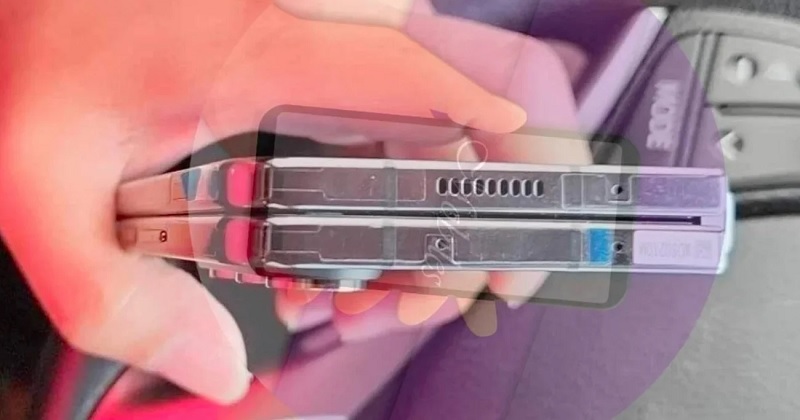 Ảnh thực tế của Galaxy Z Fold5 lộ diện với thiết kế bản lề mới và cụm camera sau