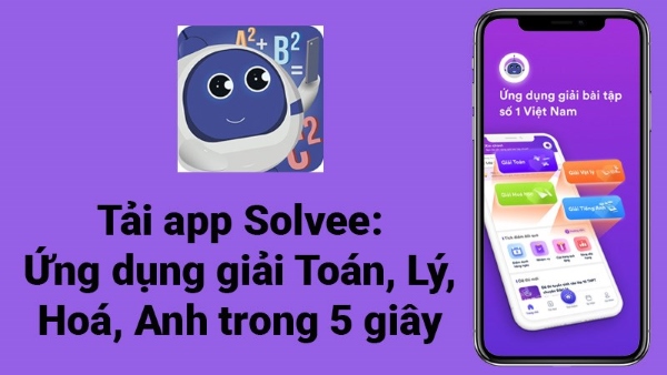 App giải bài tập các môn bằng camera
