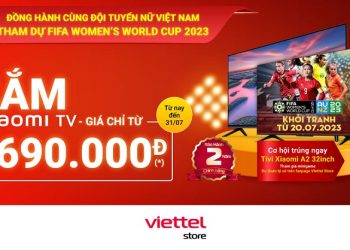 Đồng hành cùng tuyển nữ Việt Nam tham dự WC Nữ 2023 – Sắm Tivi Xiaomi giá chỉ từ 3.690.000đ