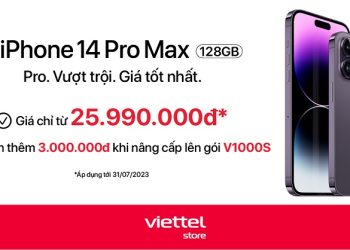 [HOT] iPhone 14 Pro Max 128GB giá chỉ từ 25.990.000đ
